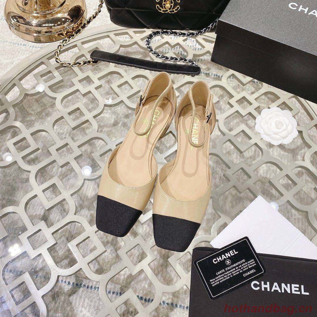 Chanel shoes CH00190 Heel Hight 2.5CM