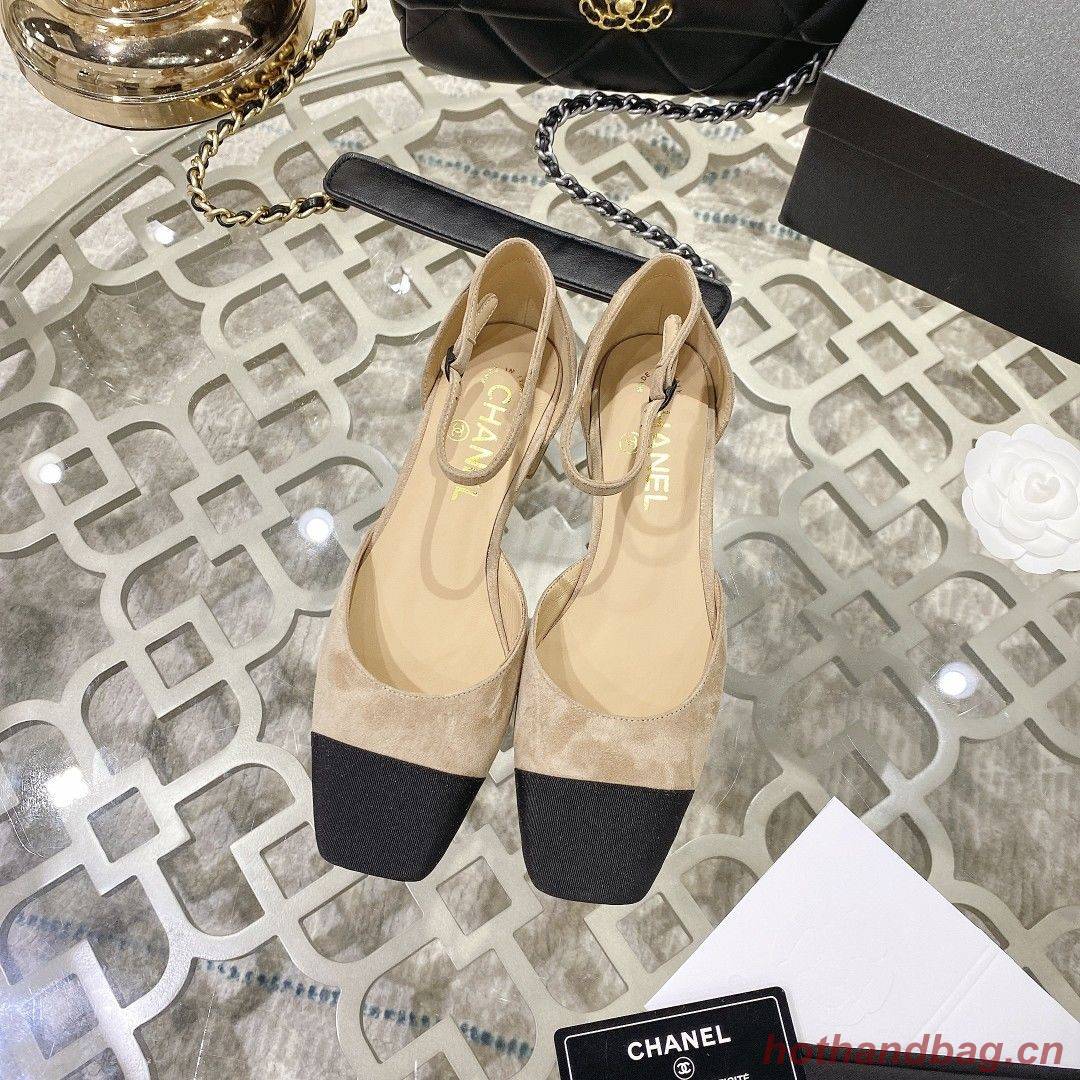 Chanel shoes CH00192 Heel Hight 2.5CM