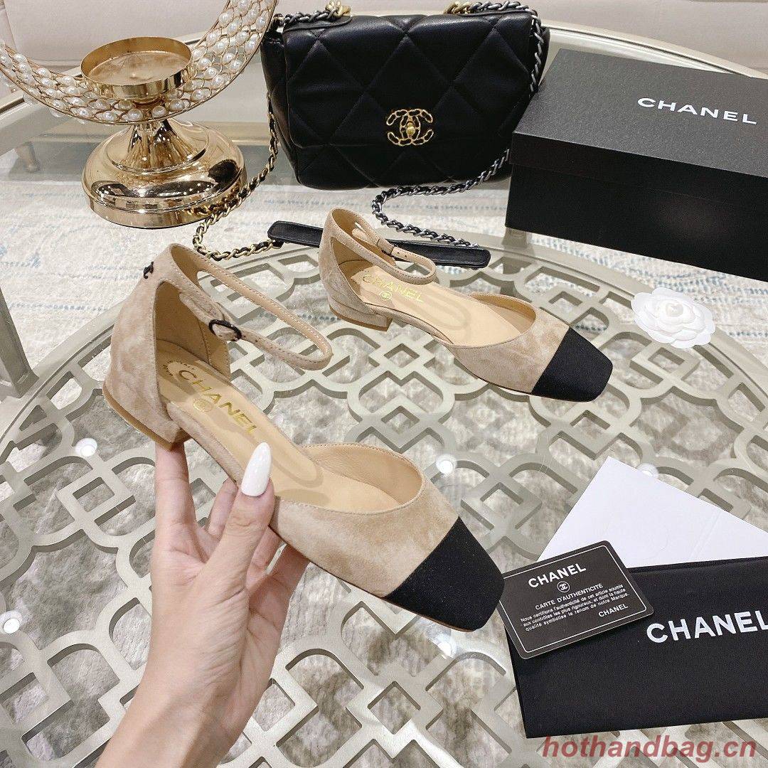 Chanel shoes CH00192 Heel Hight 2.5CM