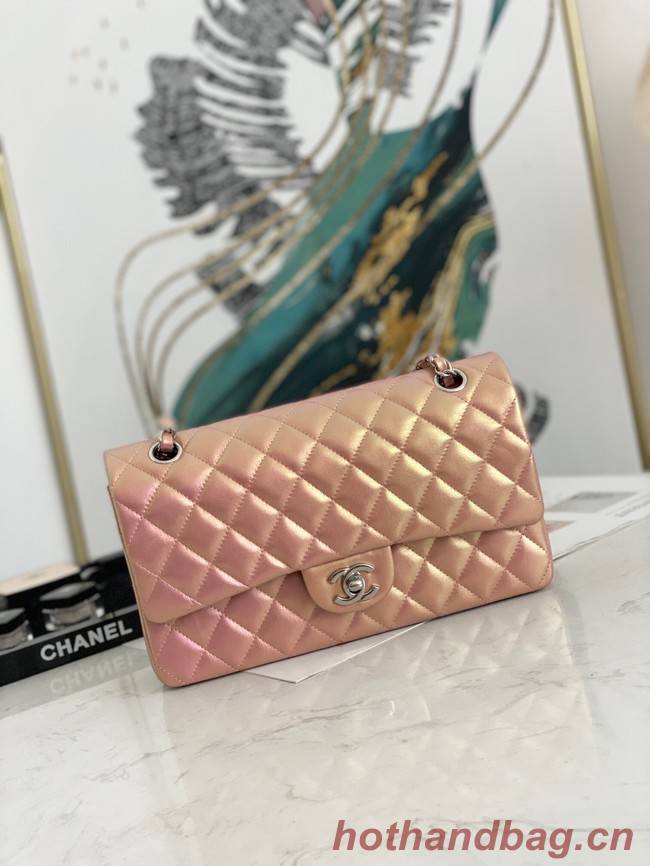 Chanel Flap Mirage Lambskin Shoulder Bag AS1112 pink