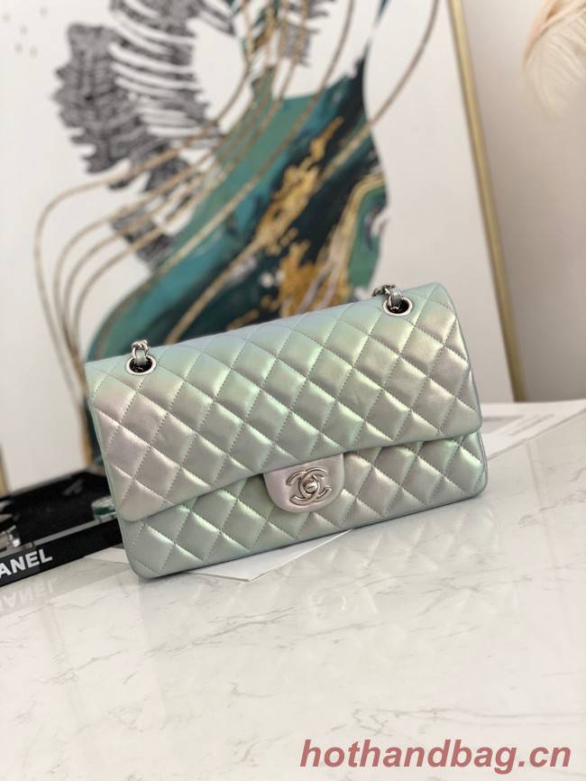 Chanel Flap Mirage Lambskin Shoulder Bag AS1112 sky blue