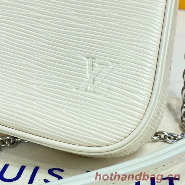 Louis Vuitton EASY POUCH ON STRAP M80471 WHITE