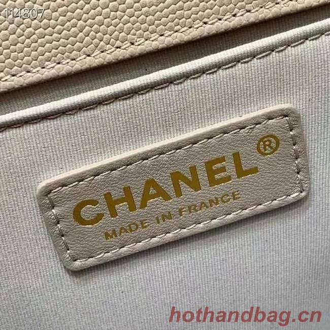 Boy chanel handbag A67086 light gray