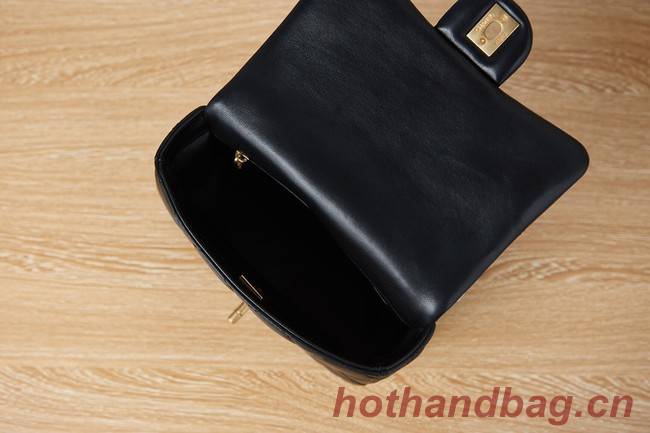 Chanel Flap Lambskin mini Shoulder Bag AS3113 black