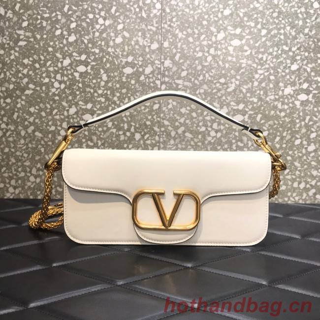 VALENTINO GARAVANI Loco Calf leather bag 2B0K30 white