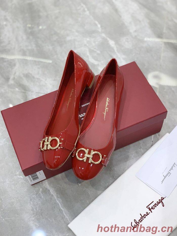 Ferragamo shoes FR00002 Heel 1CM