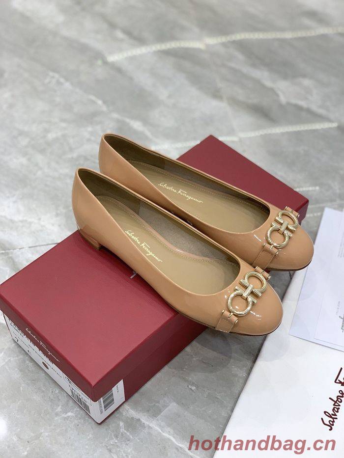 Ferragamo shoes FR00003 Heel 1CM