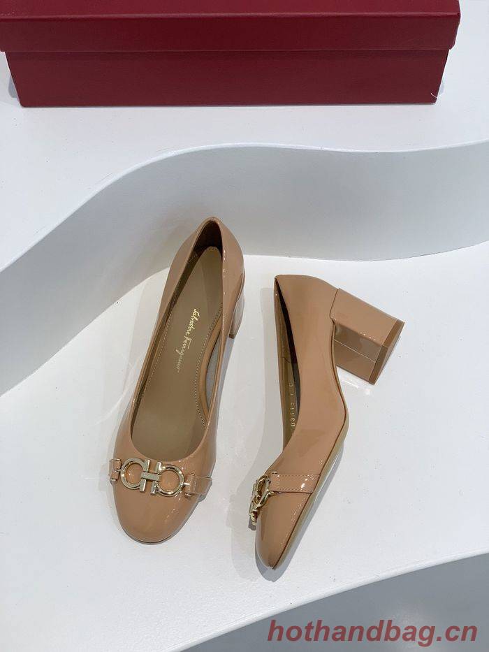 Ferragamo shoes FR00008 Heel 5.5CM