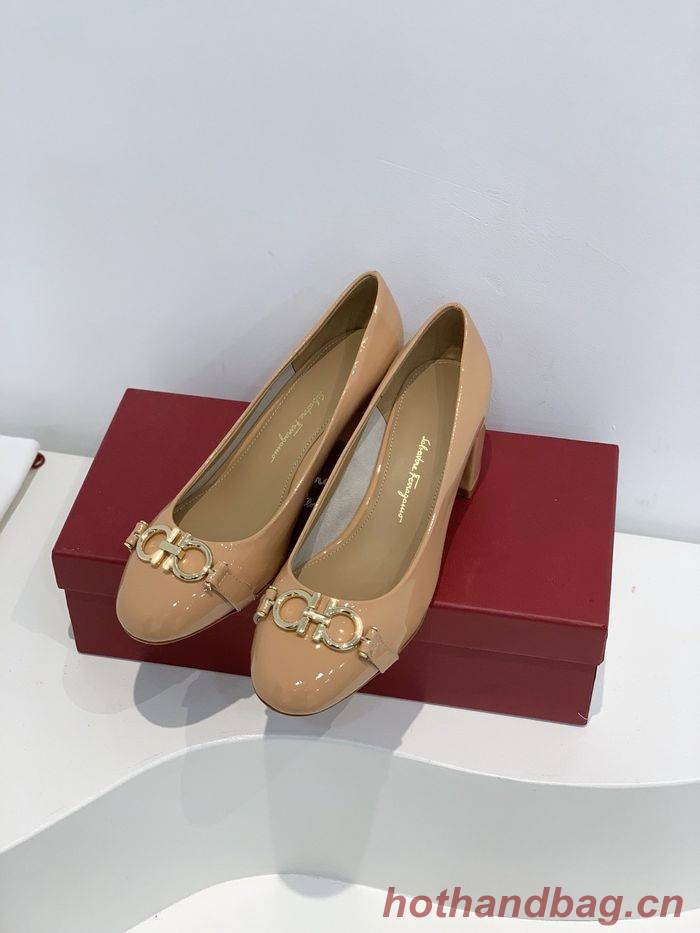 Ferragamo shoes FR00008 Heel 5.5CM