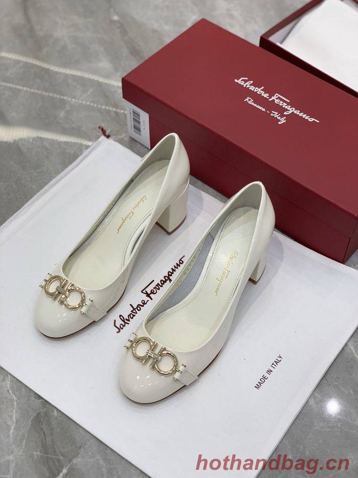 Ferragamo shoes FR00010 Heel 5.5CM