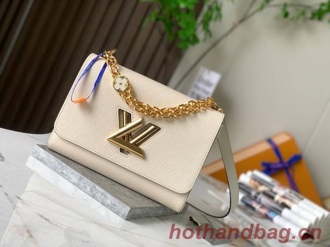 Louis Vuitton TWIST MM M59627 cream