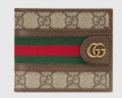 Gucci Ophidia GG wallet 597606 brown