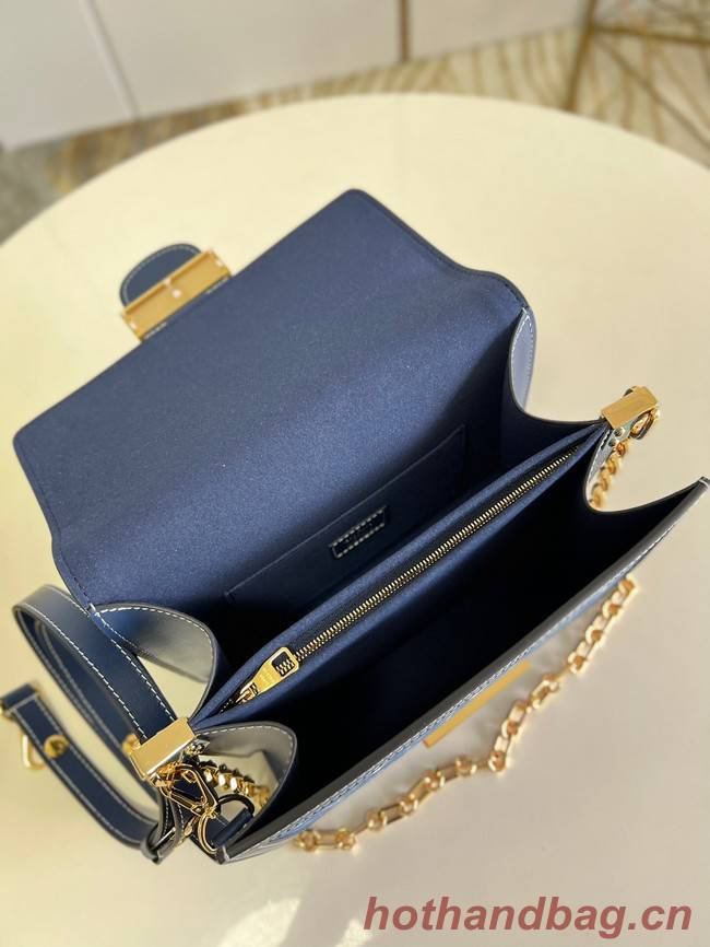 Louis Vuitton denim POCHETTE VOYAGE M59631 blue