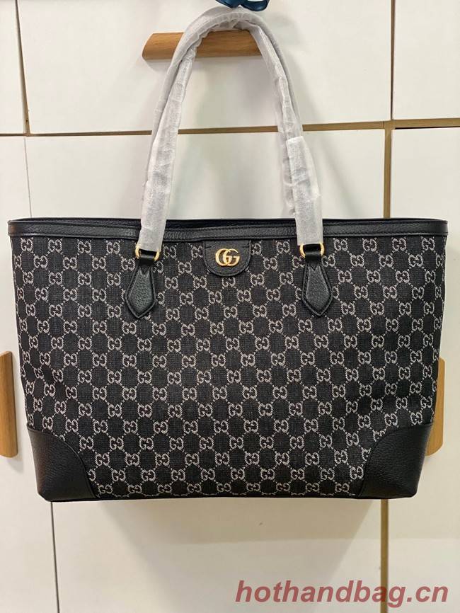 Gucci Ophidia medium tote with Web 631685 Black