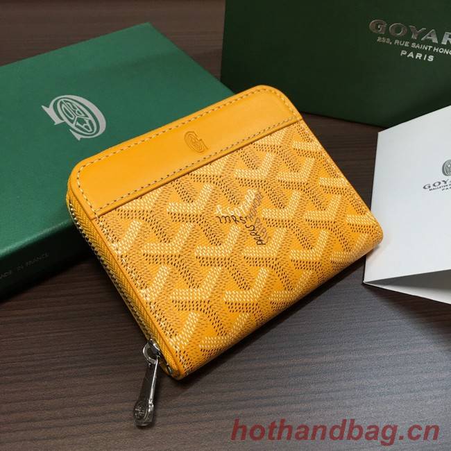 Goyard Card case G9982 yellow