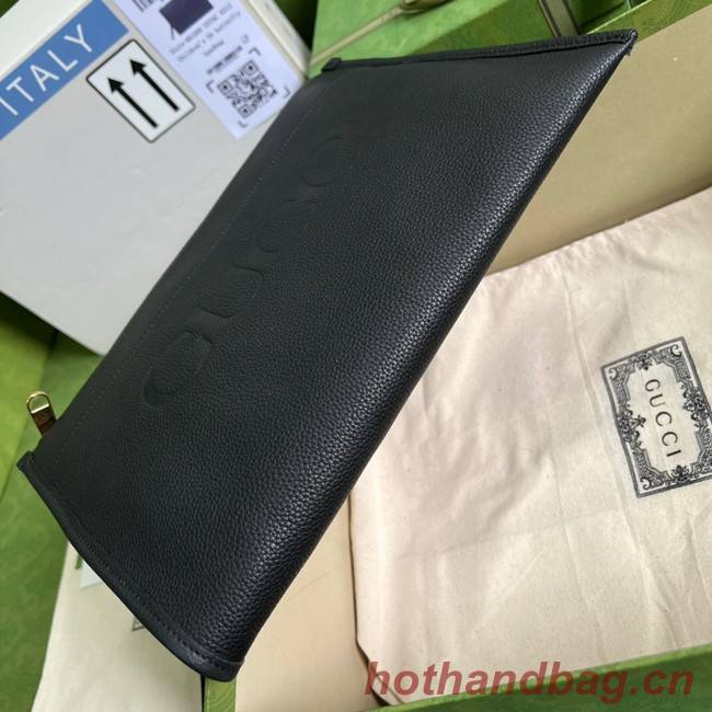 Gucci Ophidia pouch leather 681200 black