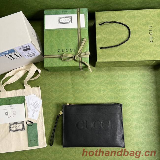 Gucci Ophidia pouch leather 681200 black