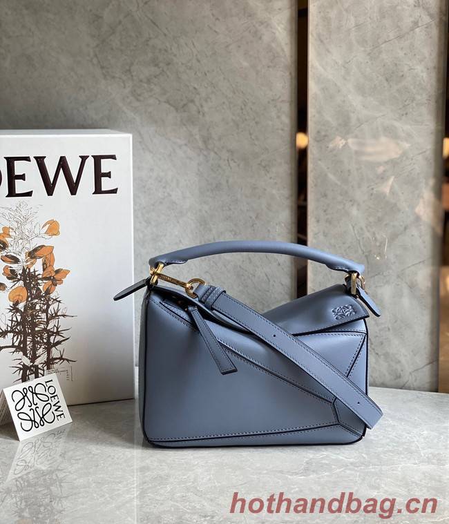 Loewe Puzzle Bag Original Leather 61839 blue