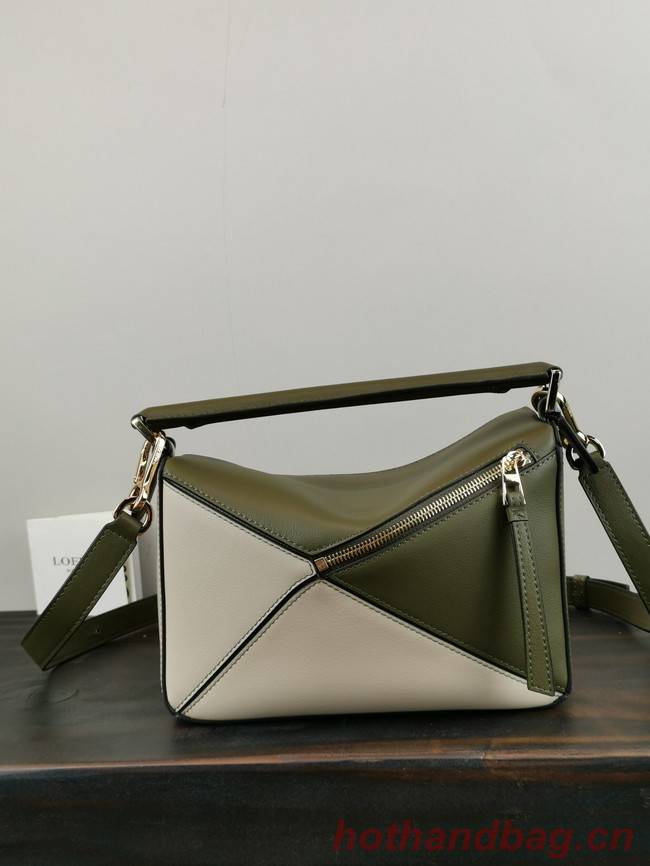 Loewe Puzzle Bag Original Leather 61840 green