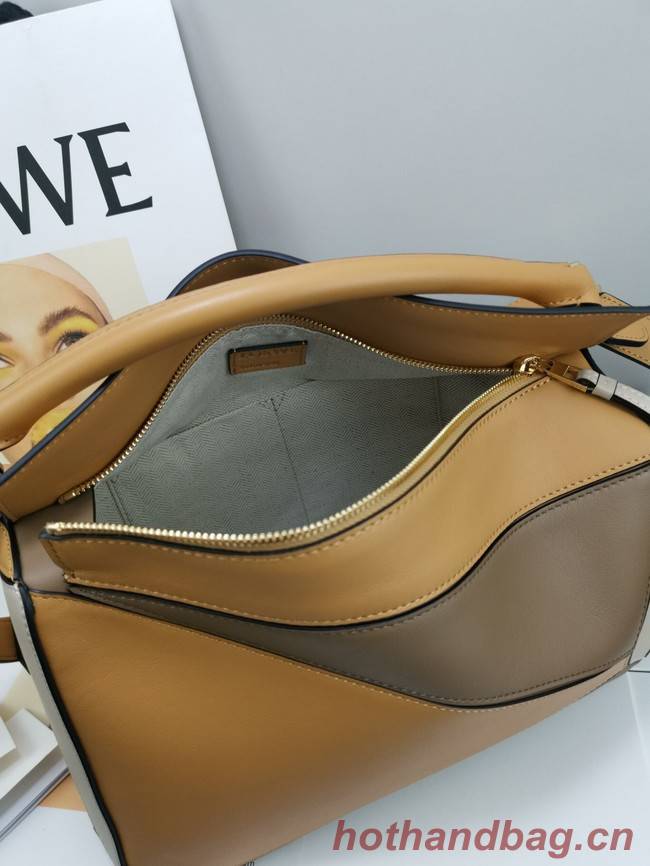 Loewe Puzzle Bag Original Leather 61842 brown&gray 