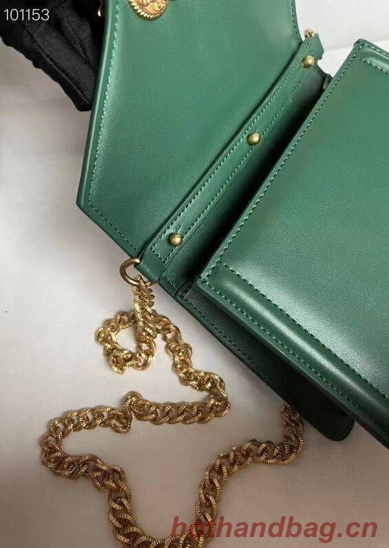 Dolce & Gabbana Origianl Leather Shoulder Bag 4011 green