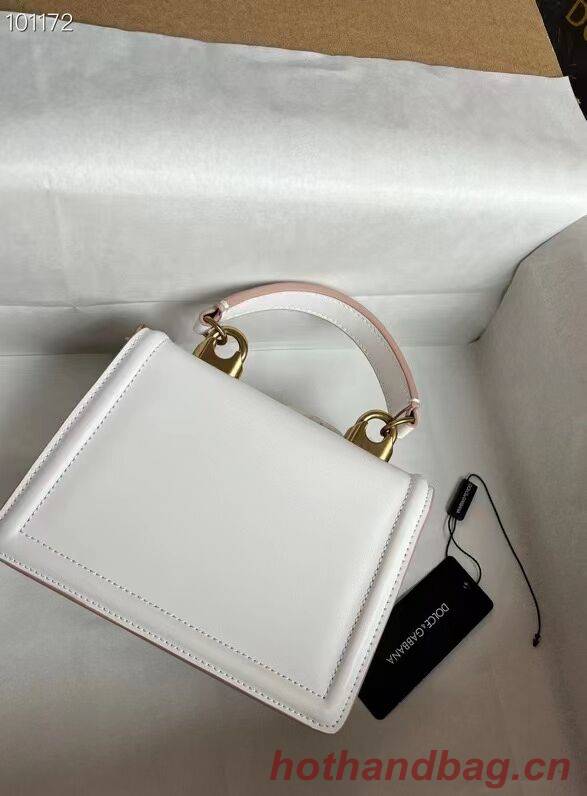 Dolce & Gabbana Origianl Leather Shoulder Bag 4011 white