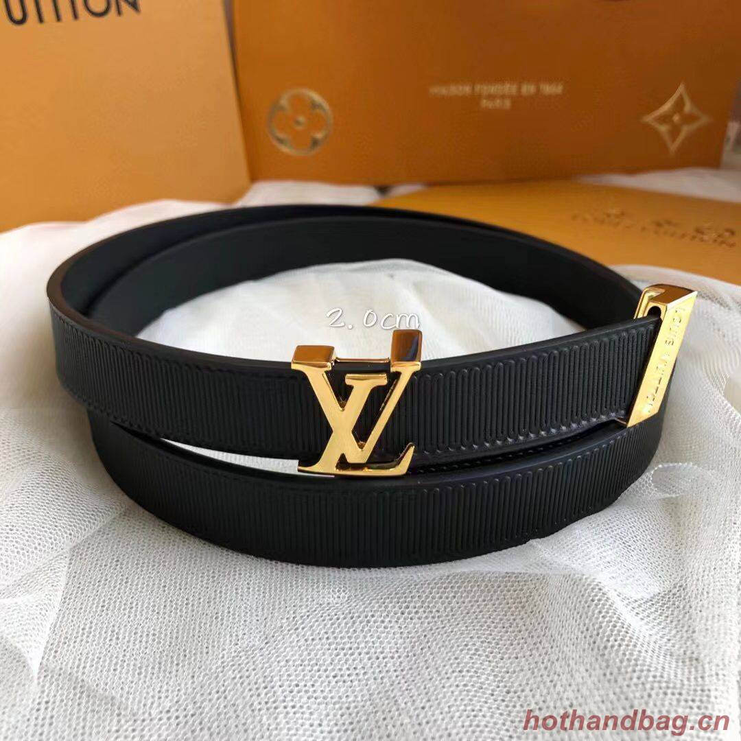 Louis Vuitton Belt LVB3980 Black