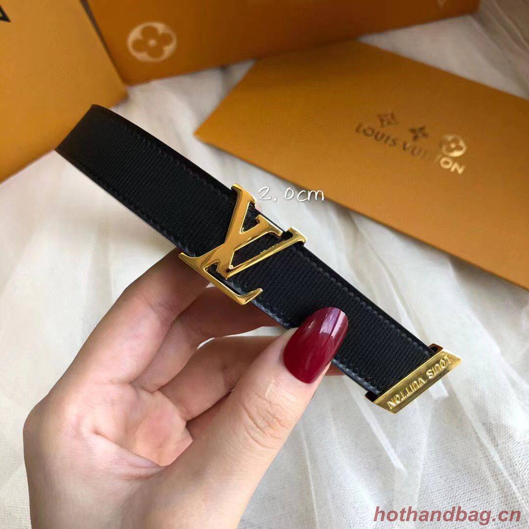 Louis Vuitton Belt LVB3980 Black