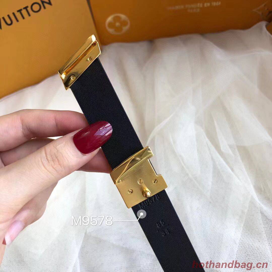 Louis Vuitton Belt LVB3980 Black