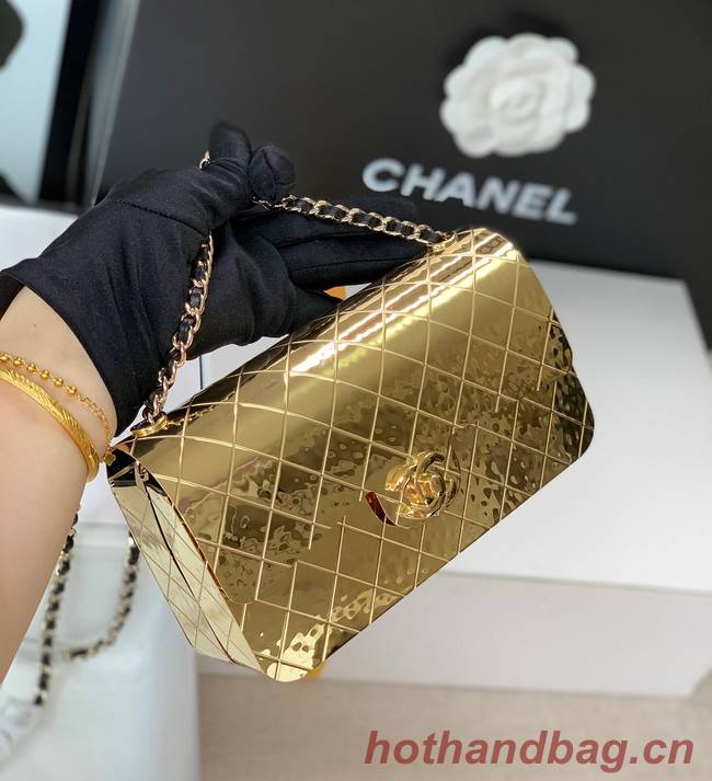 Chanel Box Shoulder Bag C5691 gold