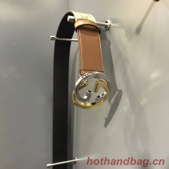 Gucci Belt with leather 625855 Brown