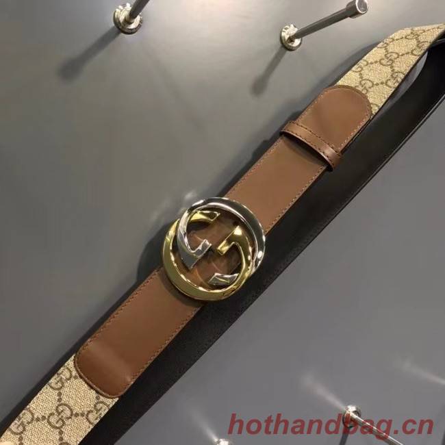 Gucci Belt with leather 625855 Brown