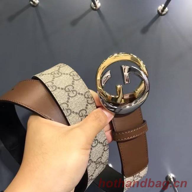 Gucci Belt with leather 625855 Brown