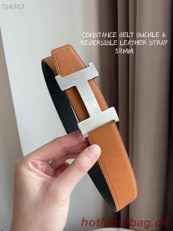 Hermes original belt buckle & Reversible leather strap 38 mm H06770