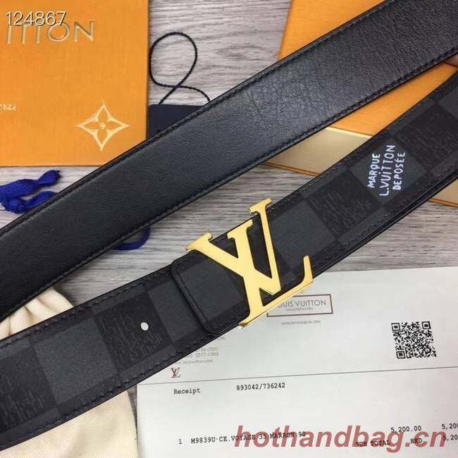 Louis Vuitton calf leather 40MM BELT MP5578V