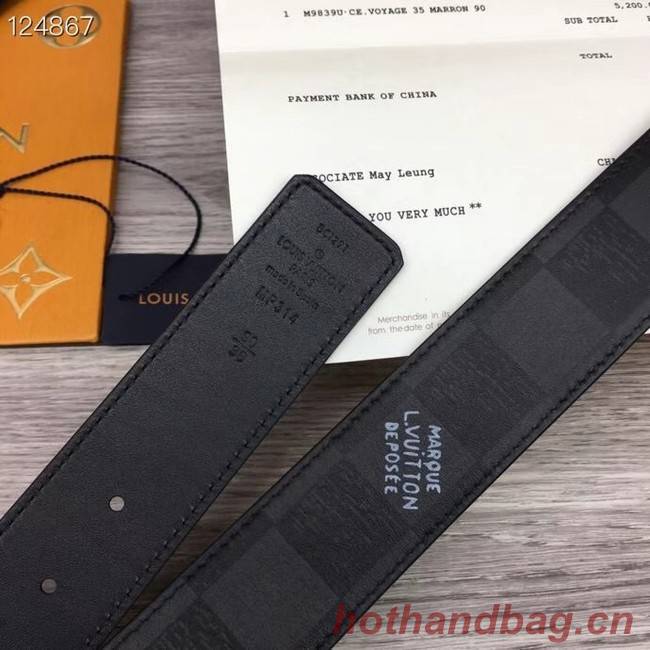 Louis Vuitton calf leather 40MM BELT MP5578V