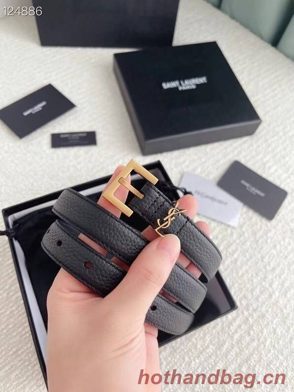 YSL calf leather 20MM BELT SL1462