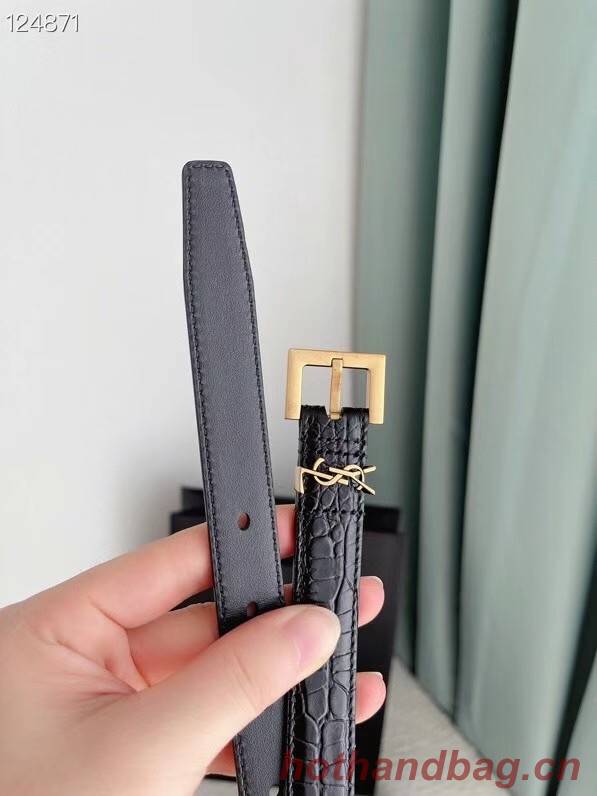 YSL calf leather 20MM BELT SL1464