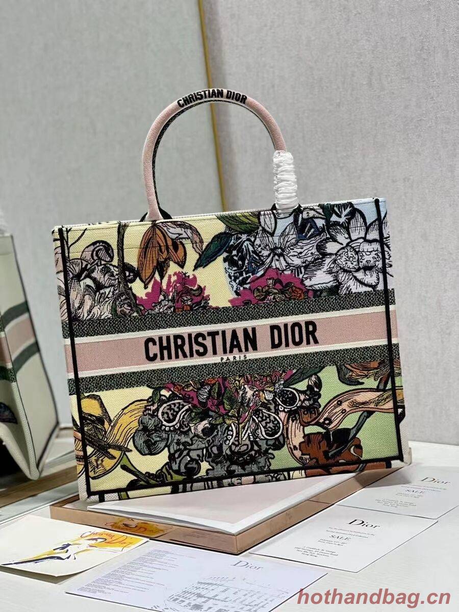 DIOR BOOK TOTE Embroidery C1286-20