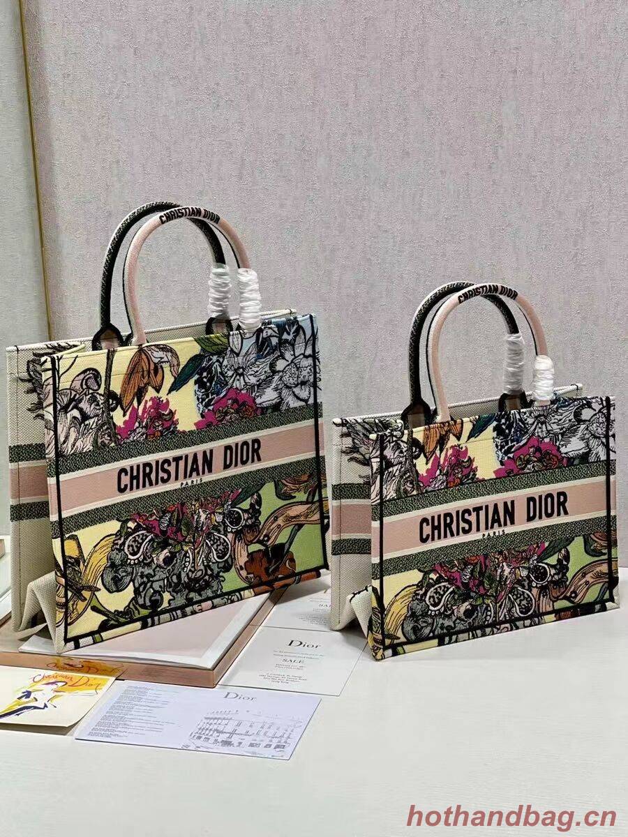 DIOR BOOK TOTE Embroidery C1286-20