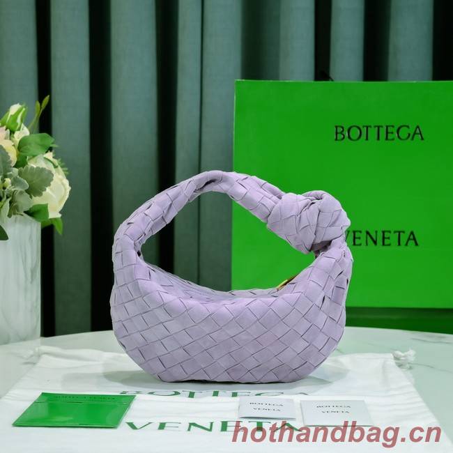 Bottega Veneta Mini intrecciato suede top handle bag 651876V1 Mirth Washed