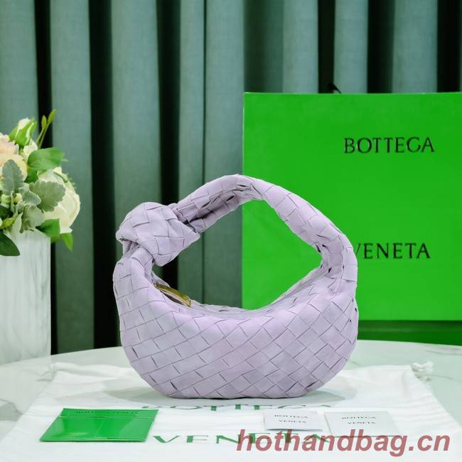 Bottega Veneta Mini intrecciato suede top handle bag 651876V1 Mirth Washed