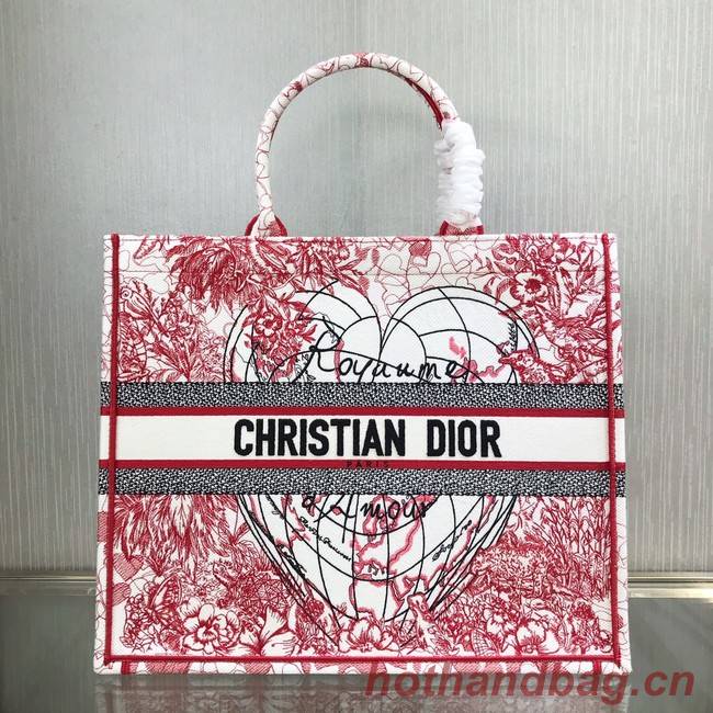 DIOR BOOK TOTE Embroidery C1286-23