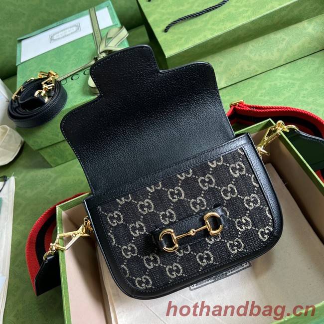 Gucci Horsebit 1955 shoulder bag 658574 Black