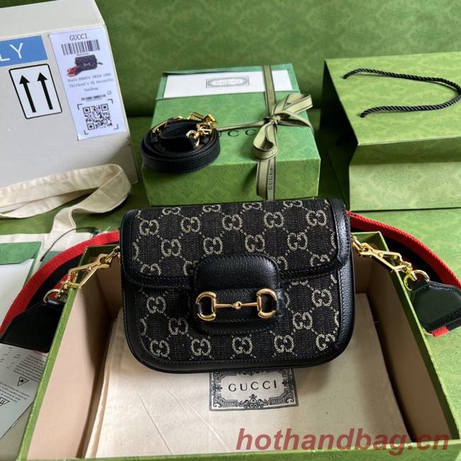 Gucci Horsebit 1955 shoulder bag 658574 Black