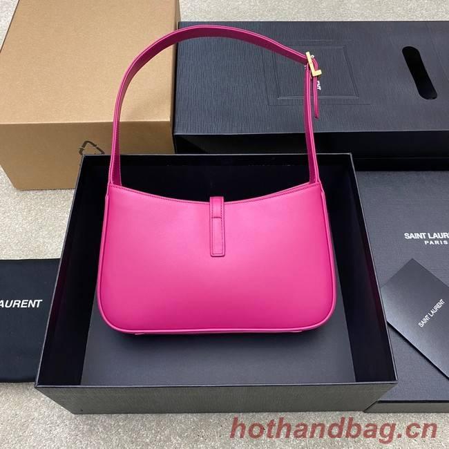 YSL LE 5 A 7 HOBO BAG IN SMOOTH LEATHER Y687228 rose