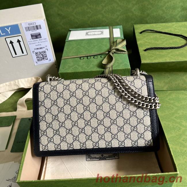 Gucci Dionysus small GG shoulder bag 400249 Blue