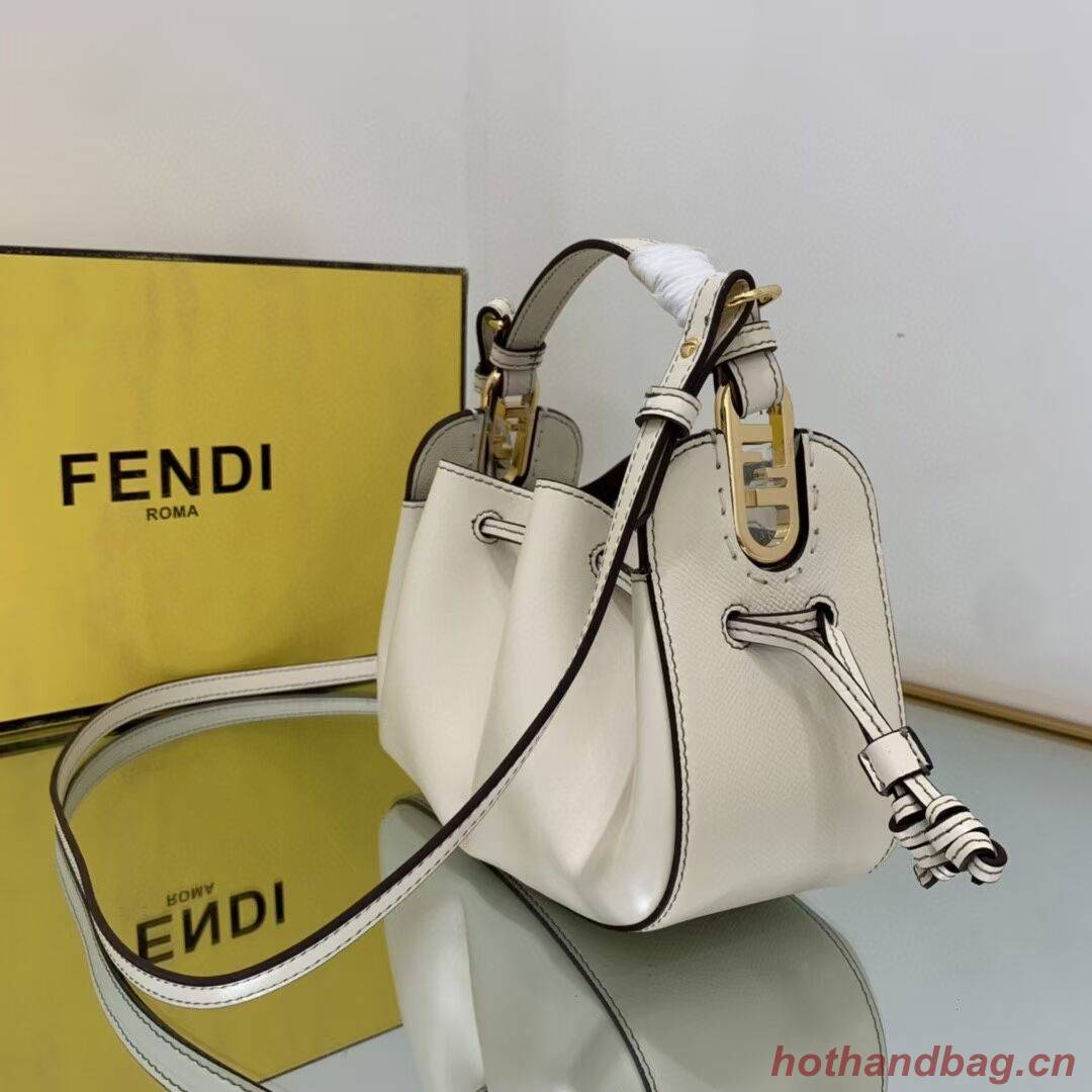 FENDI TOUCH leather bag 8BS059 white