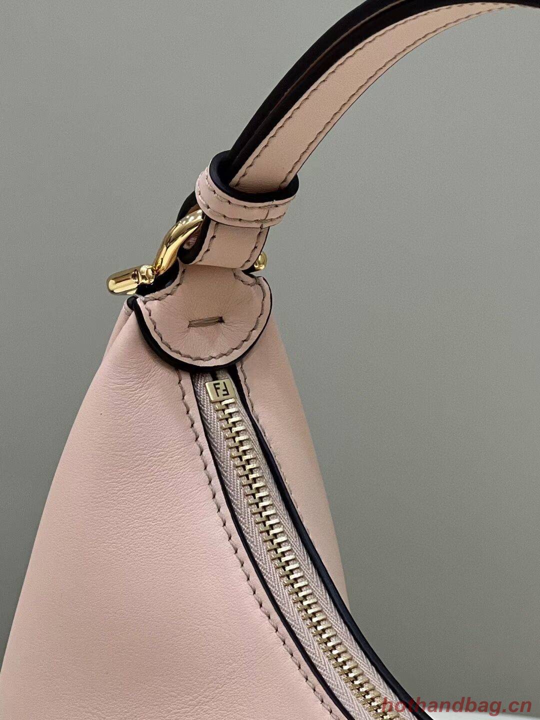 Fendi graphy Small Pale pink leather bag 8BR798