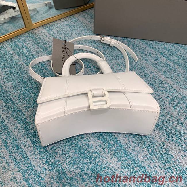 Balenciaga HOURGLASS SMALL TOP HANDLE BAG B108895C white